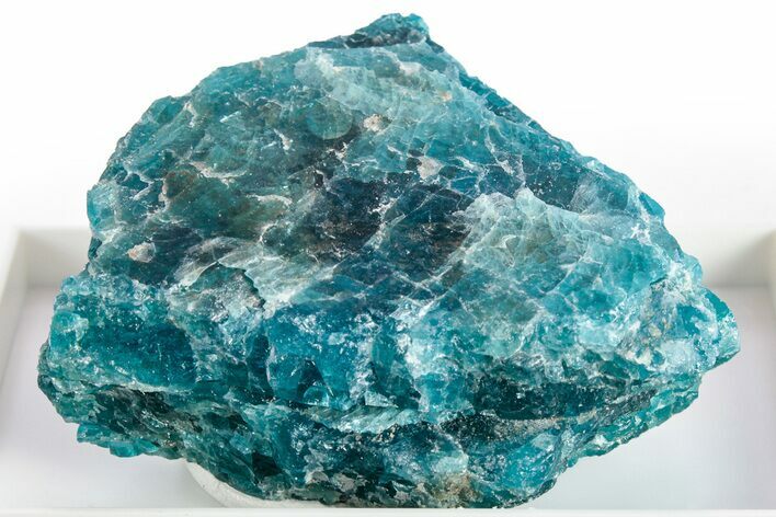Bright Blue Apatite (Fluorapatite) Specimen - Madagascar #309618